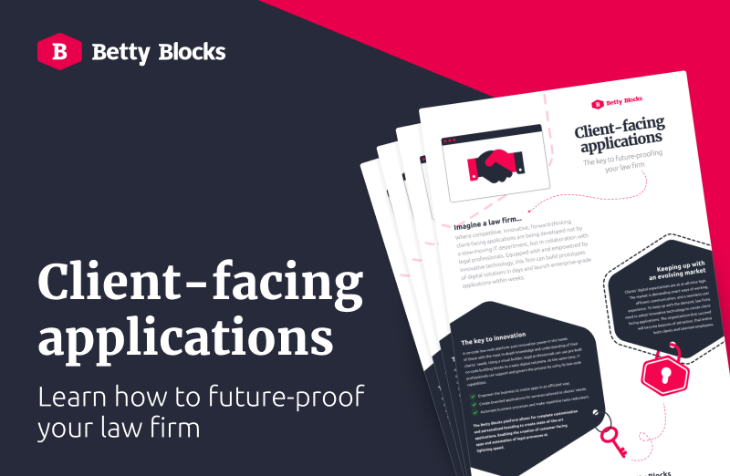 Client-facing applications with Betty Blocks